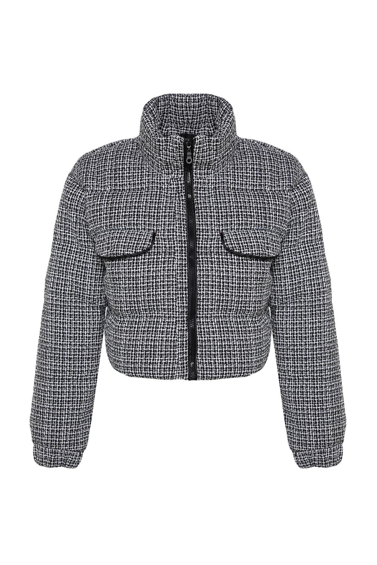 Black Puffer Jacket, , large image number 5
