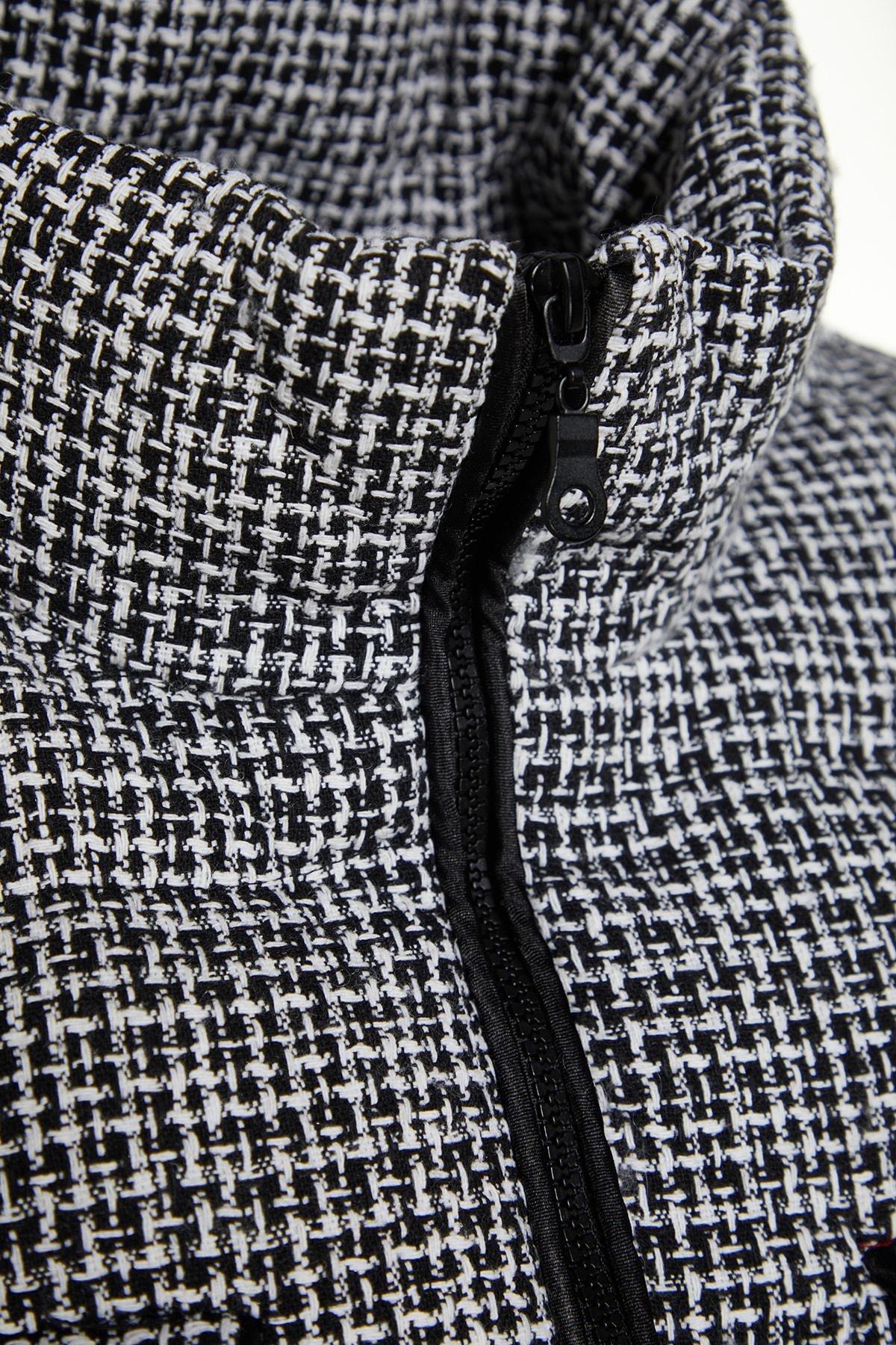 Black Puffer Jacket, , large image number 6