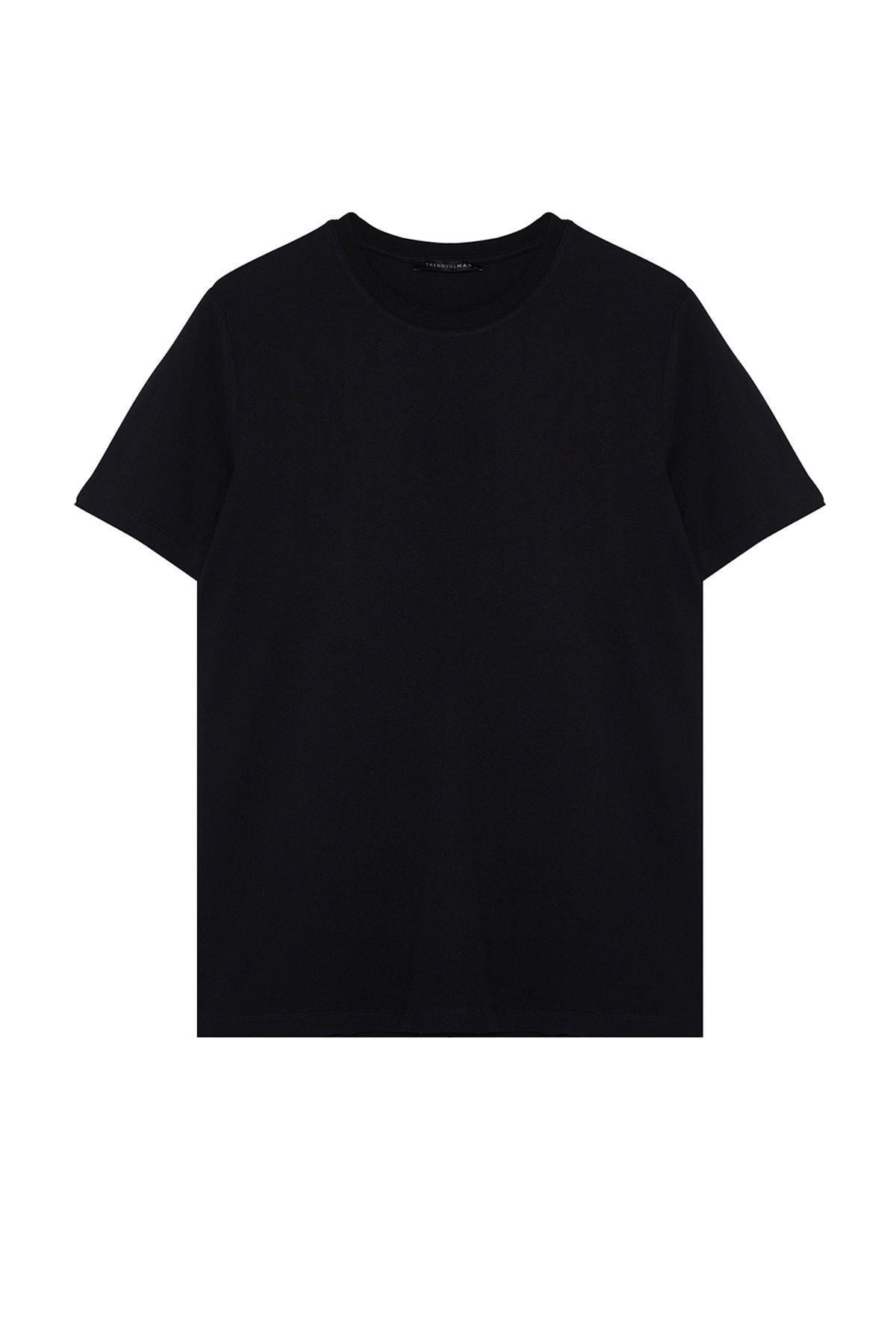 تيشيرت بقصة عادية، قطعتين، أسود, Black, large image number 4