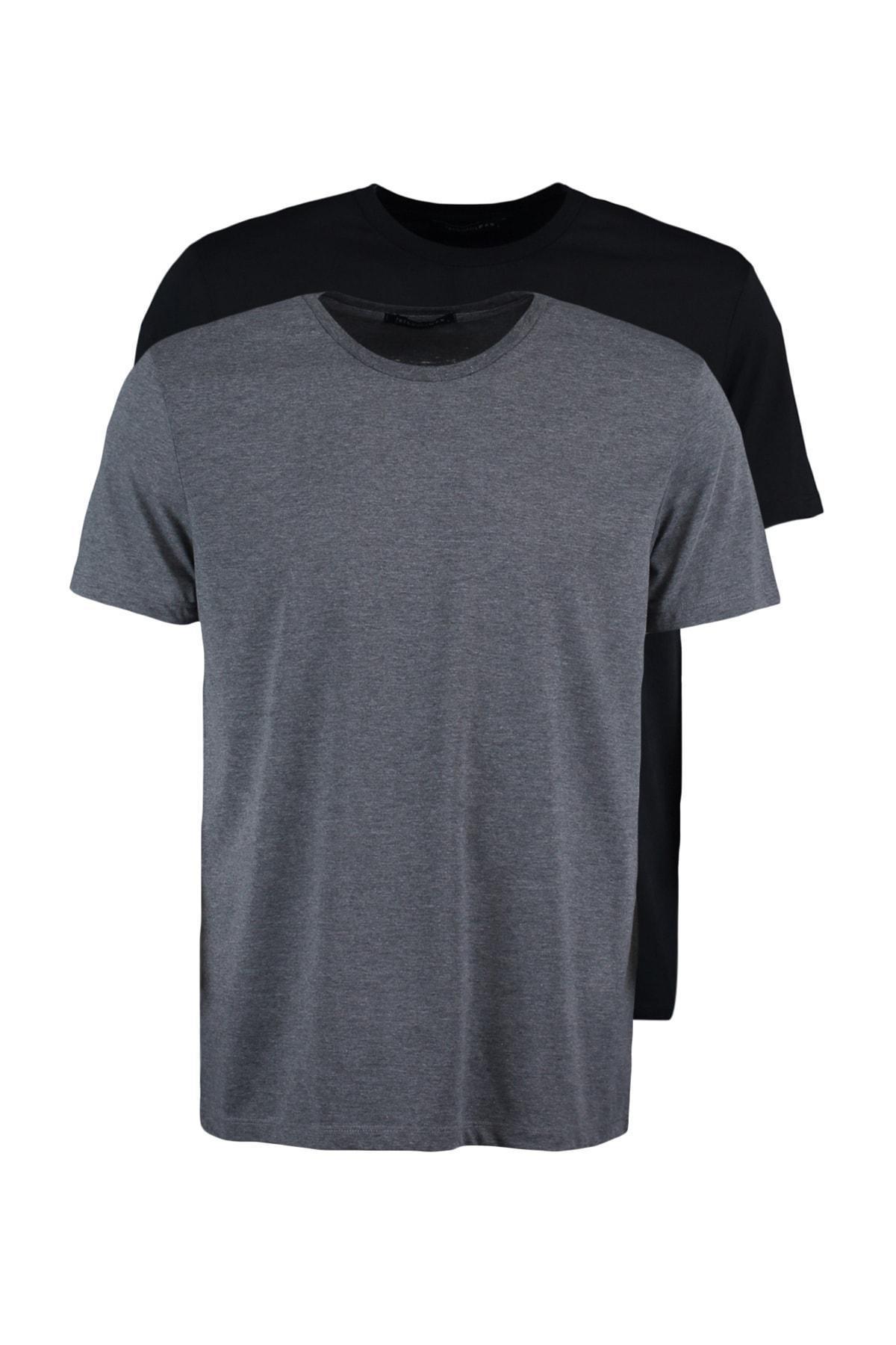 Multicolour Slim Crew Neck Tshirt, , large image number 1