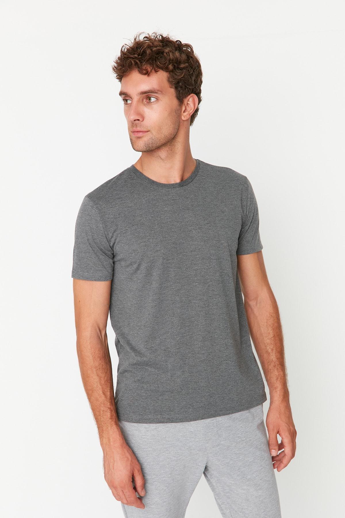 Multicolour Slim Crew Neck Tshirt, , large image number 5