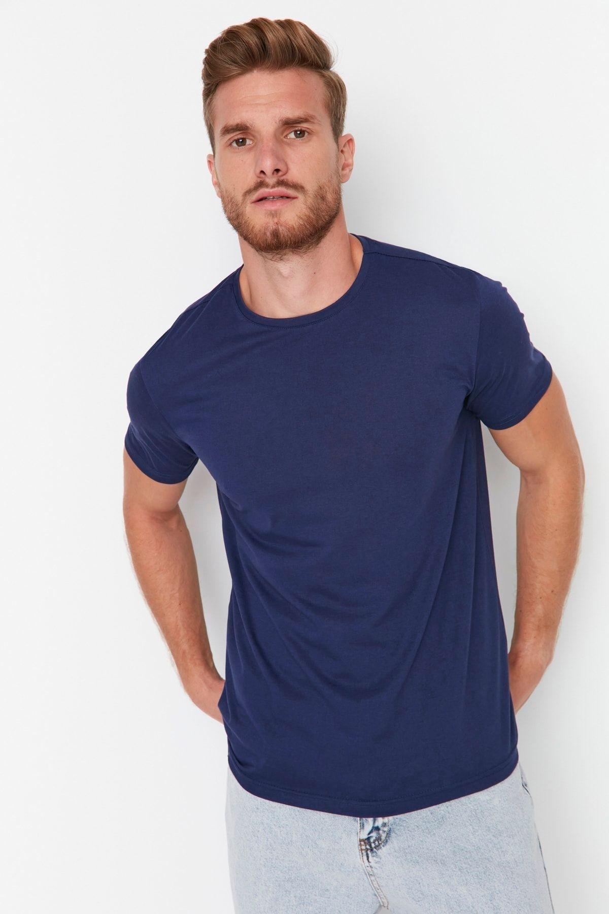 multicolour Slim Fit Cotton T-Shirt, Set Of 2, , large image number 2