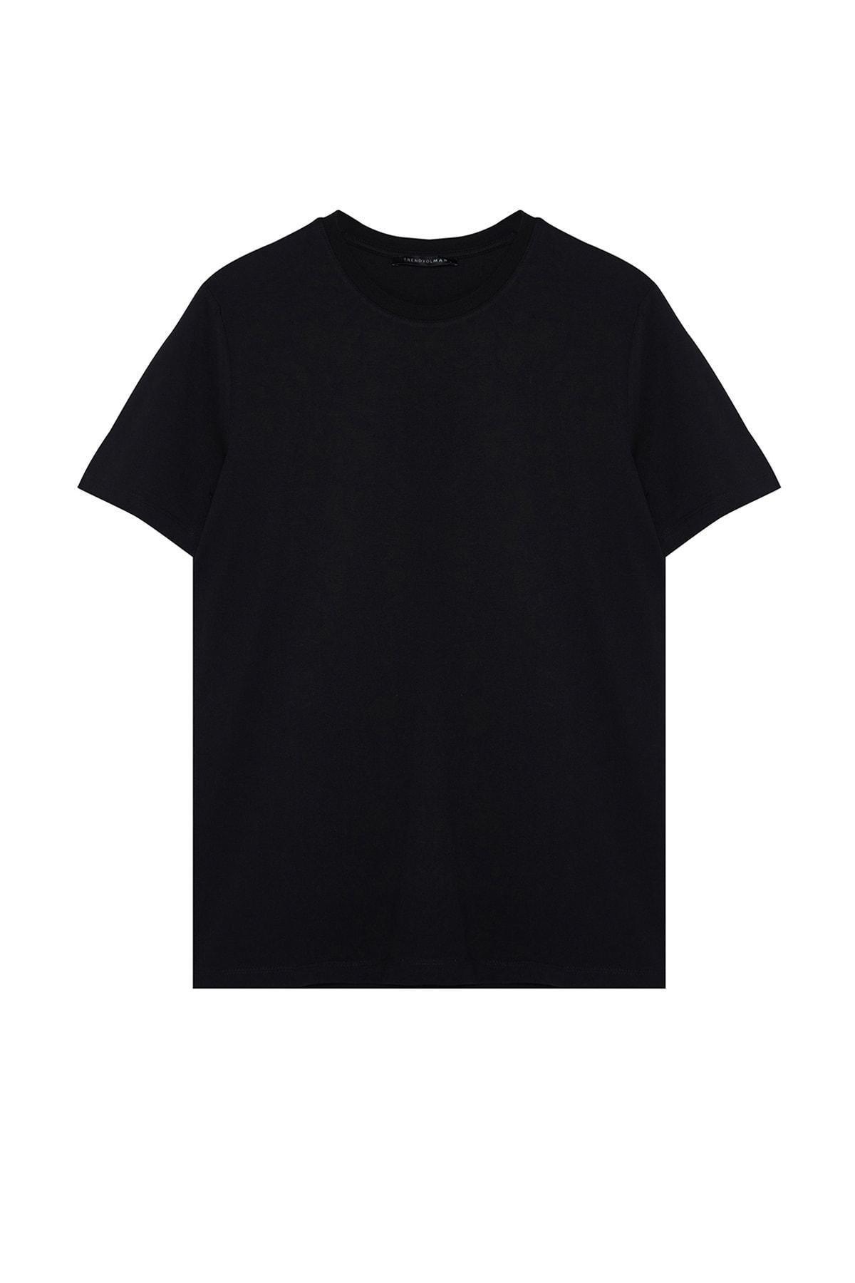 Multicolour Slim Crew Neck T-Shirt, Set Of 2, , large image number 6