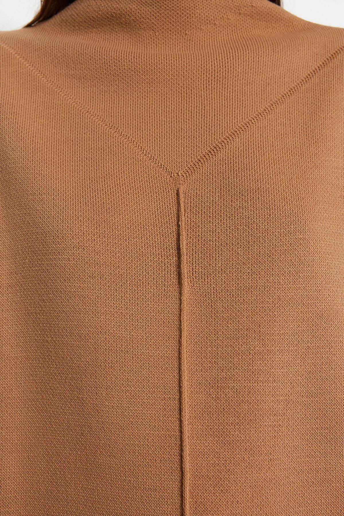 Brown Off-Shoulder Co-Ord Set, , large image number 4