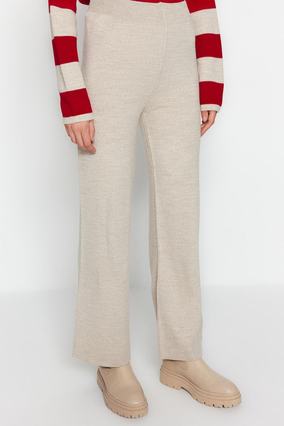 Beige Striped Oversize Co-Ord Set, , large image number 5