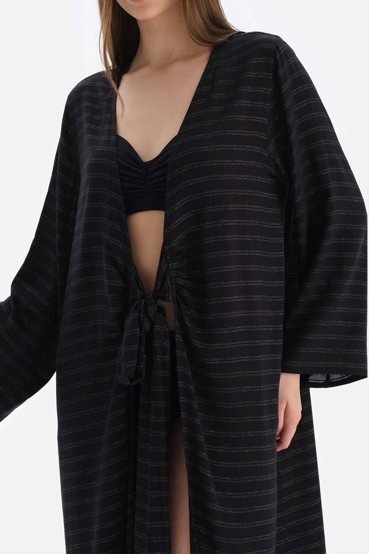Dagi - Black Long Kimono
