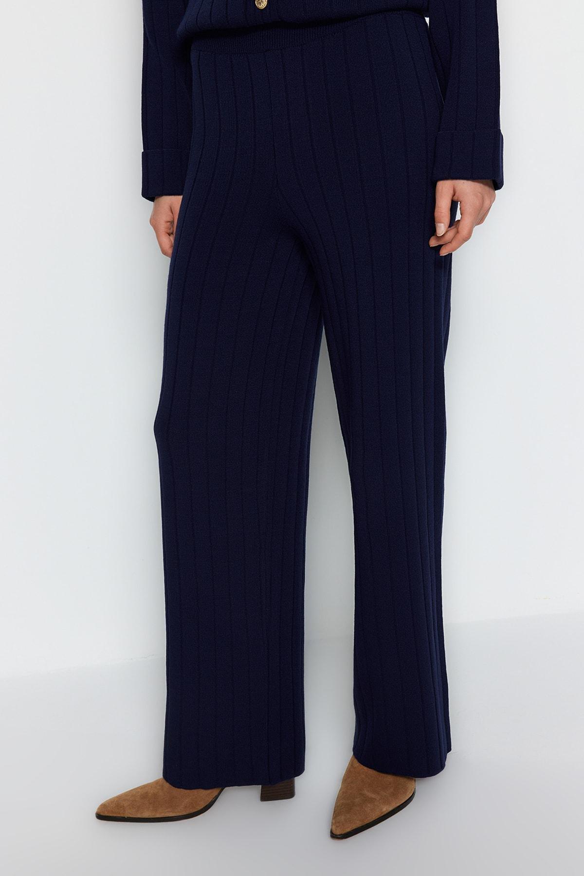 Navy Off-Shoulder Co-Ord Set, , large image number 3