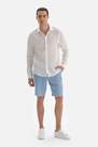 Dagi - Navy Linen Shorts