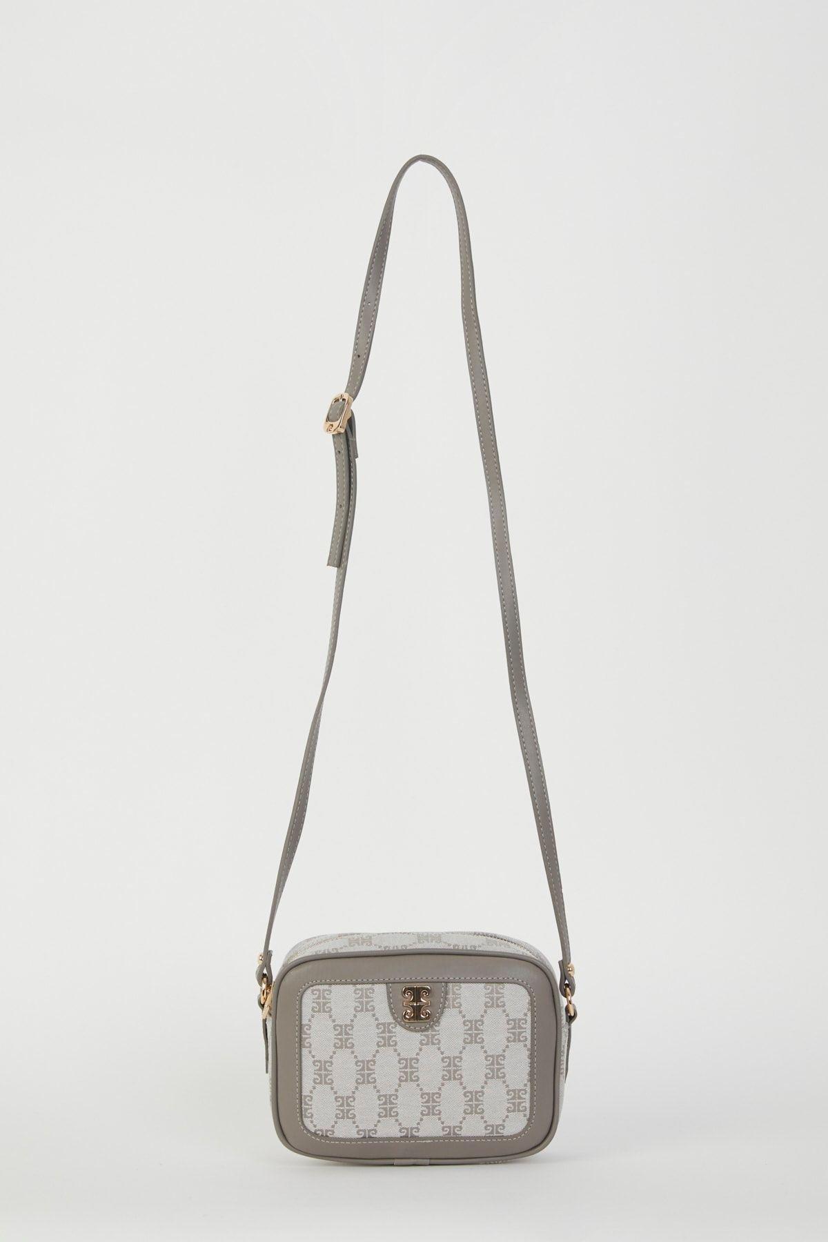 Brown Shoulder Bag, Mink, large image number 1