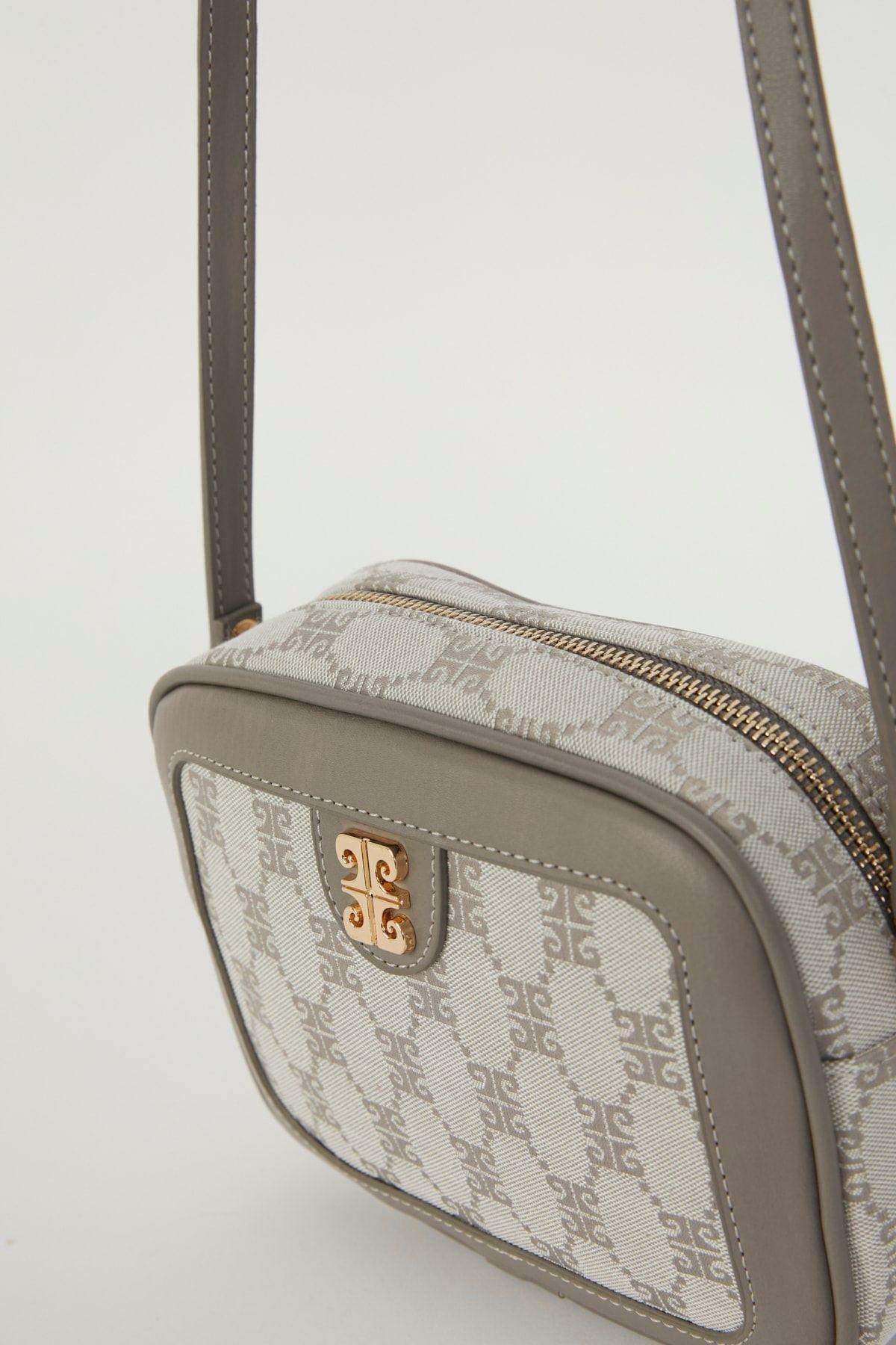 Brown Shoulder Bag, Mink, large image number 3