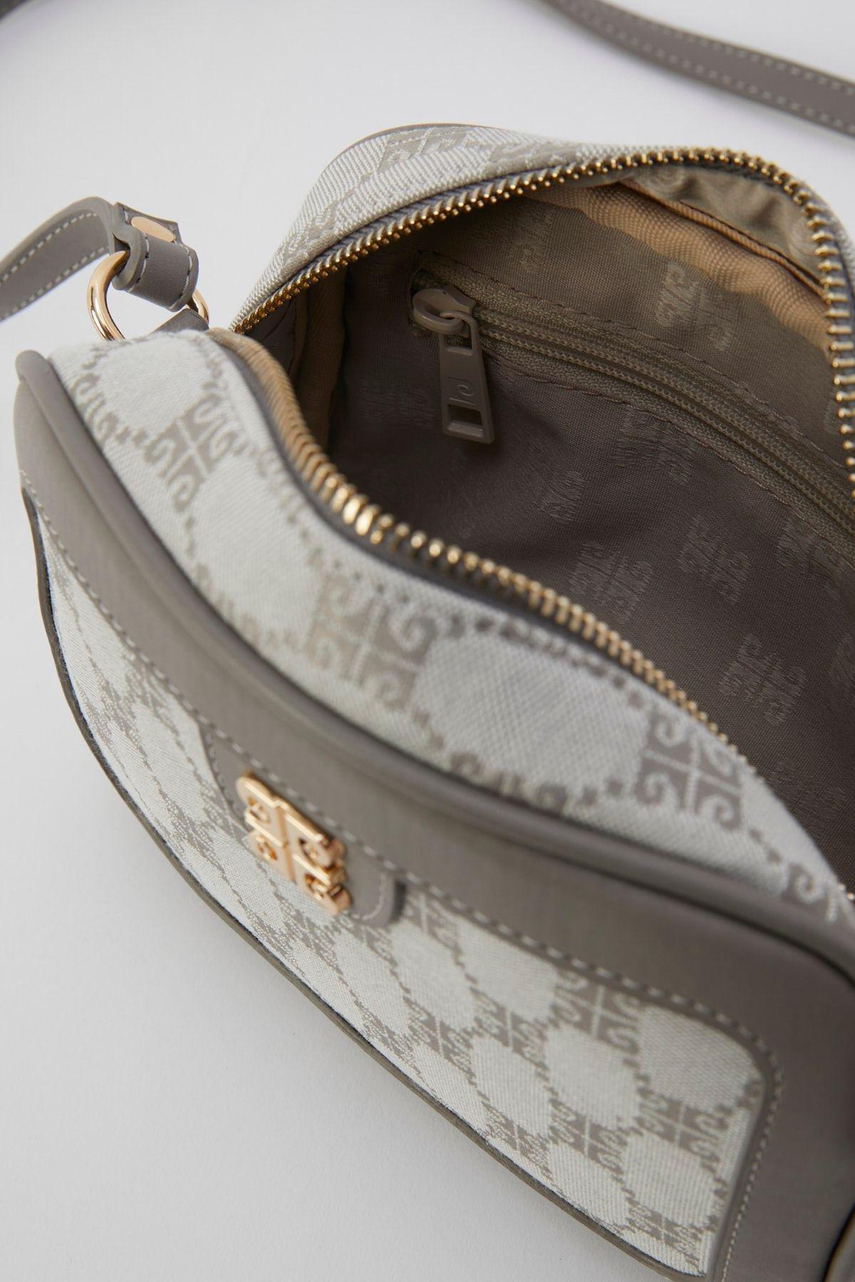 Brown Shoulder Bag, Mink, large image number 4