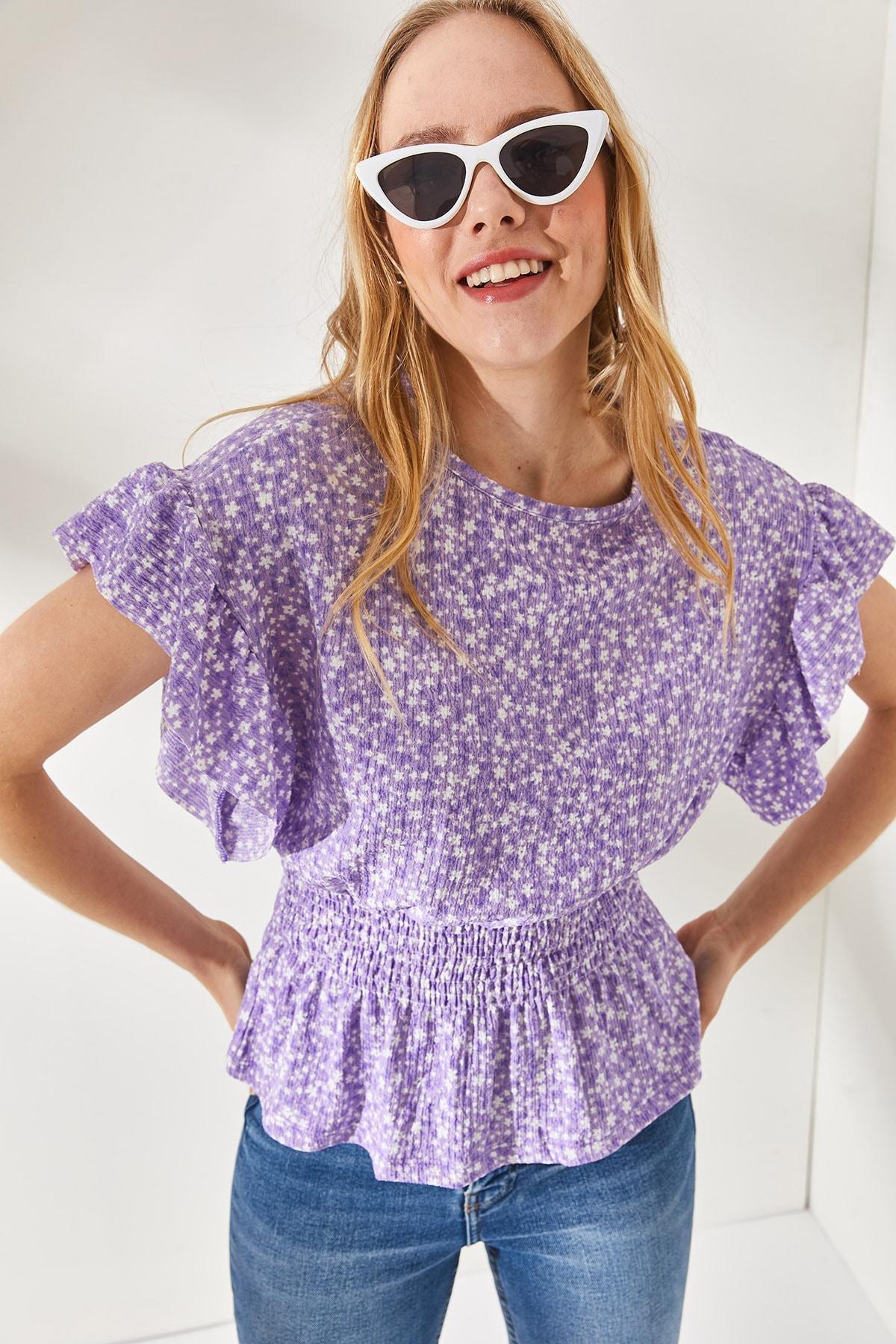 Purple Regular Blouse, , large image number 1