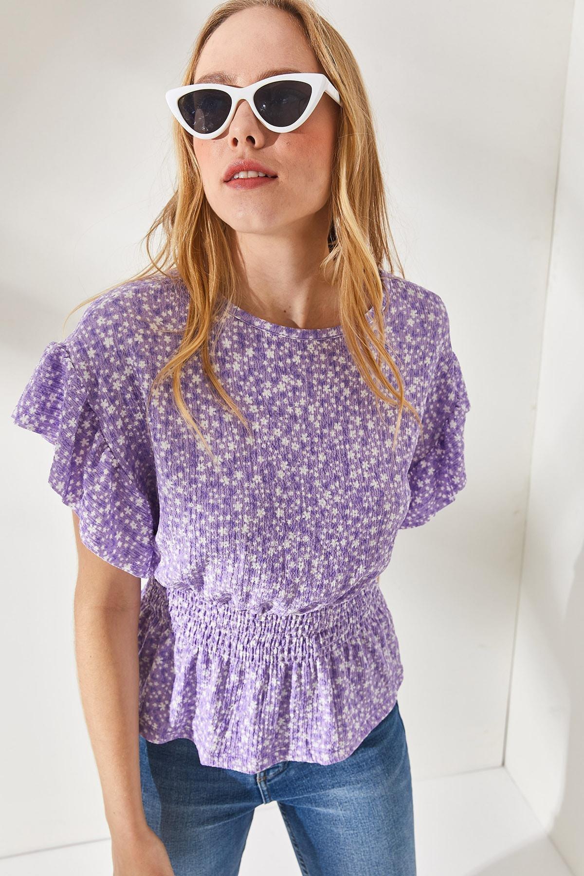 Purple Regular Blouse, , large image number 2