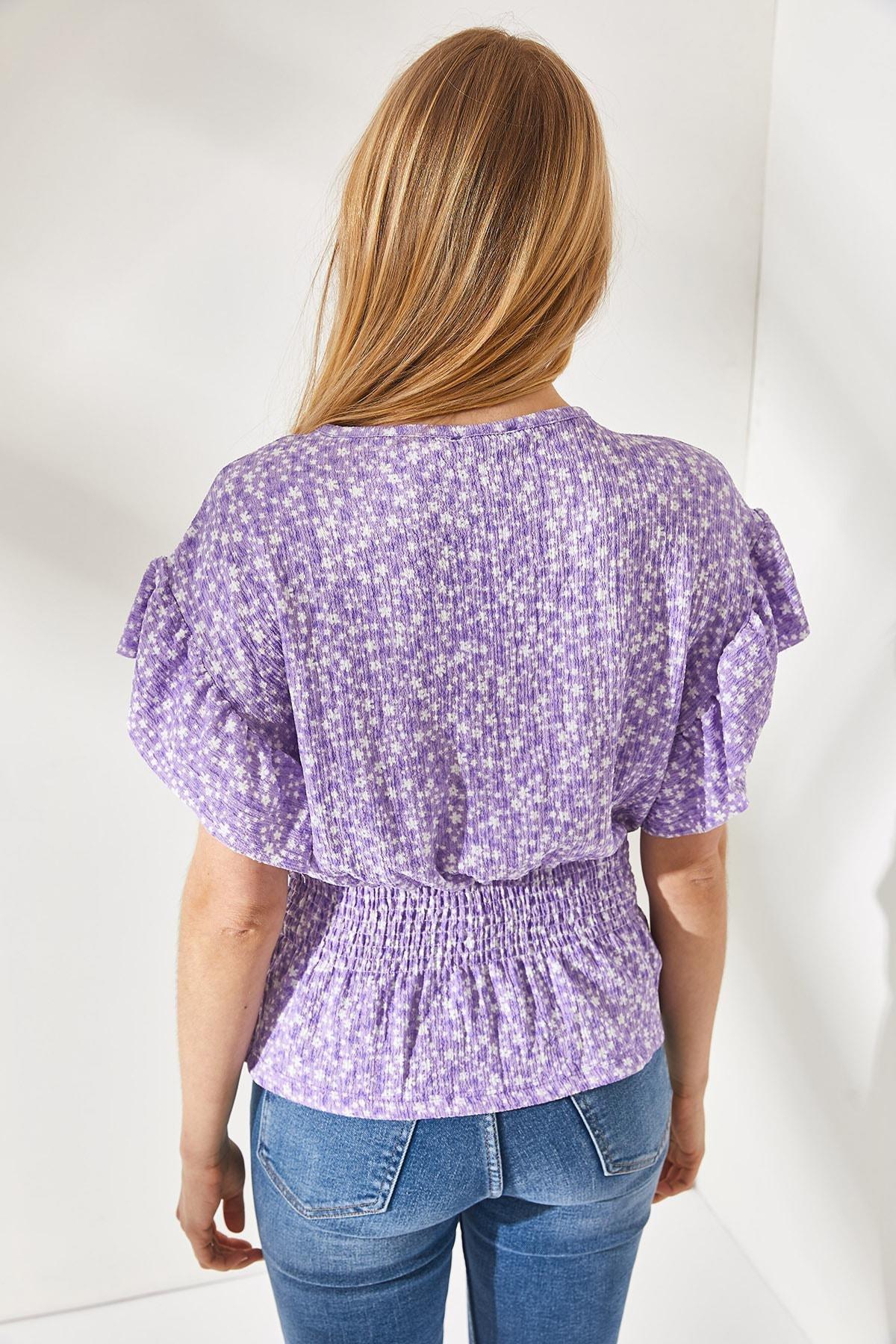 Purple Regular Blouse, , large image number 4