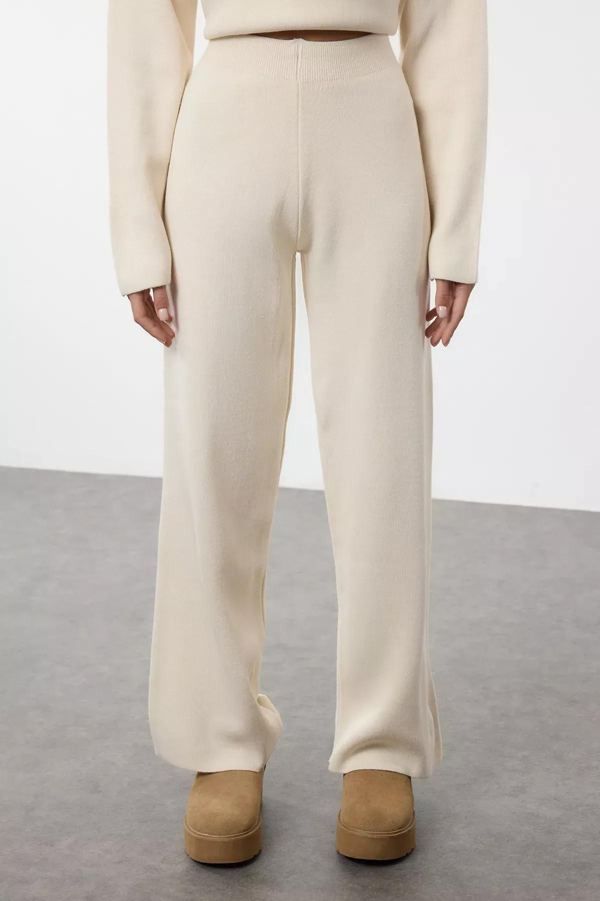 Beige Knitwear Bottom-Top Set, C101_1635, large image number 3