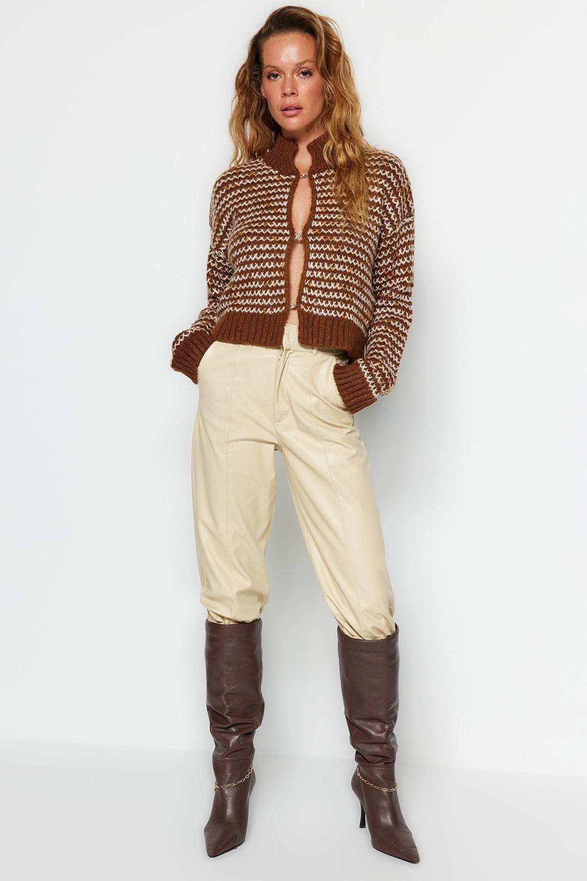 Brown Colour Gradient Cardigan, , large image number 2