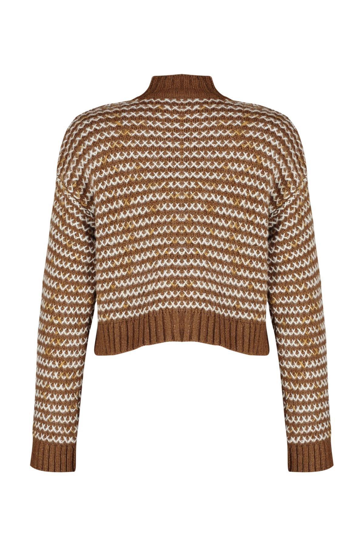 Brown Colour Gradient Cardigan, , large image number 6