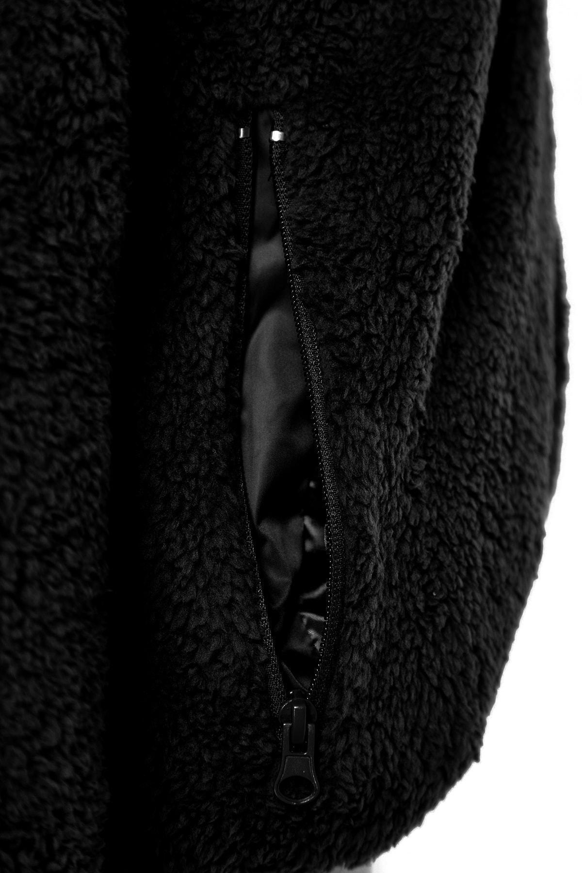 Black Basic Jacket, , large image number 7