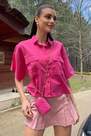 Alacati - Pink Collared Shirt