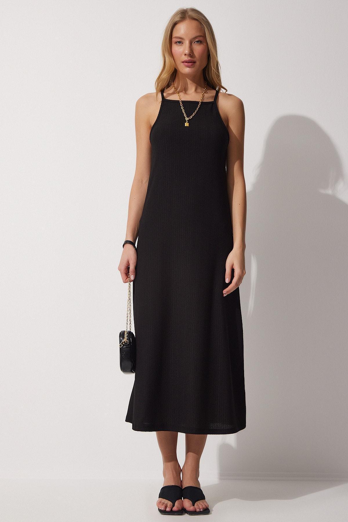 Black Knitted Dress, , large image number 2