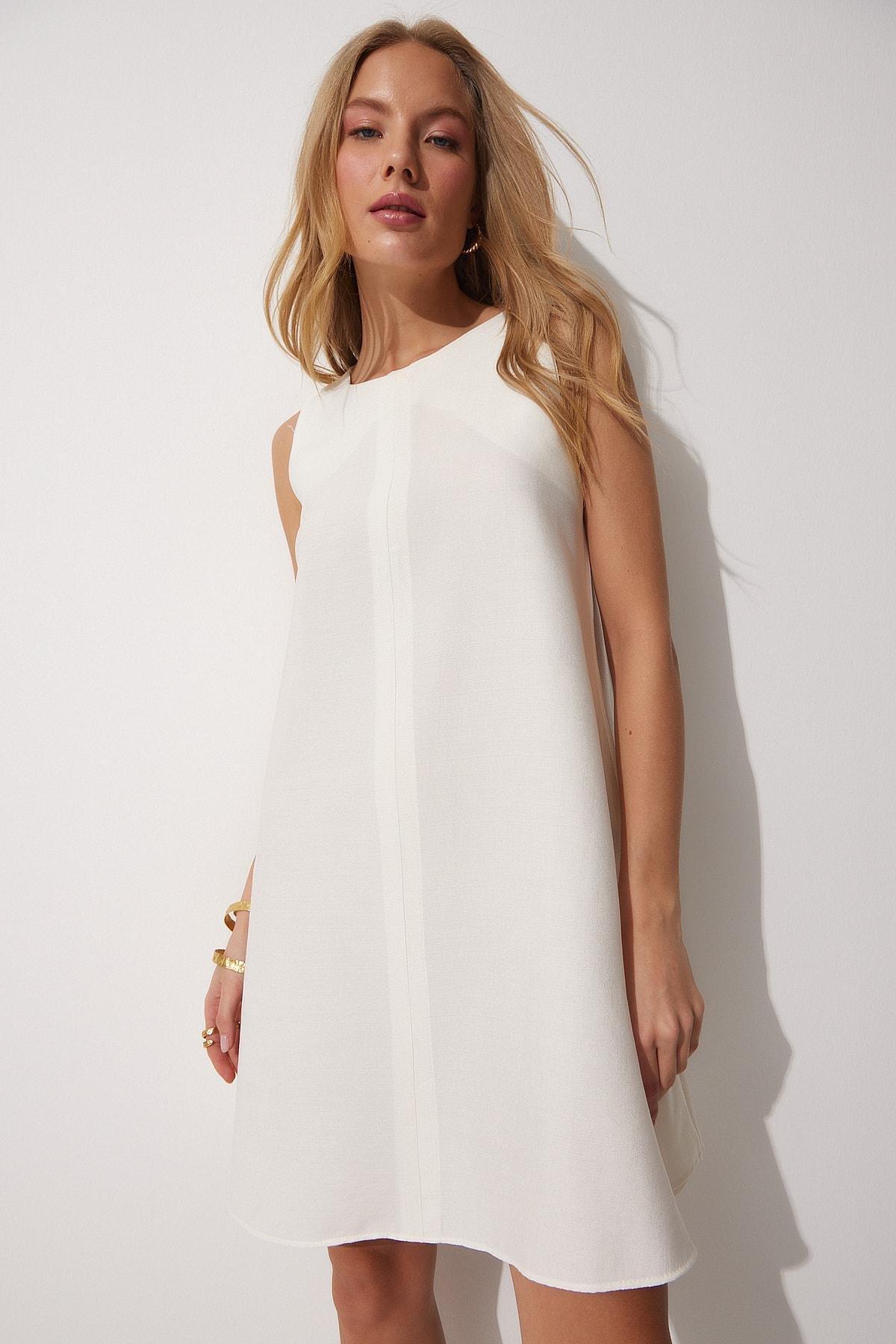 Ecru Bell Dress, Ecru, large image number 1