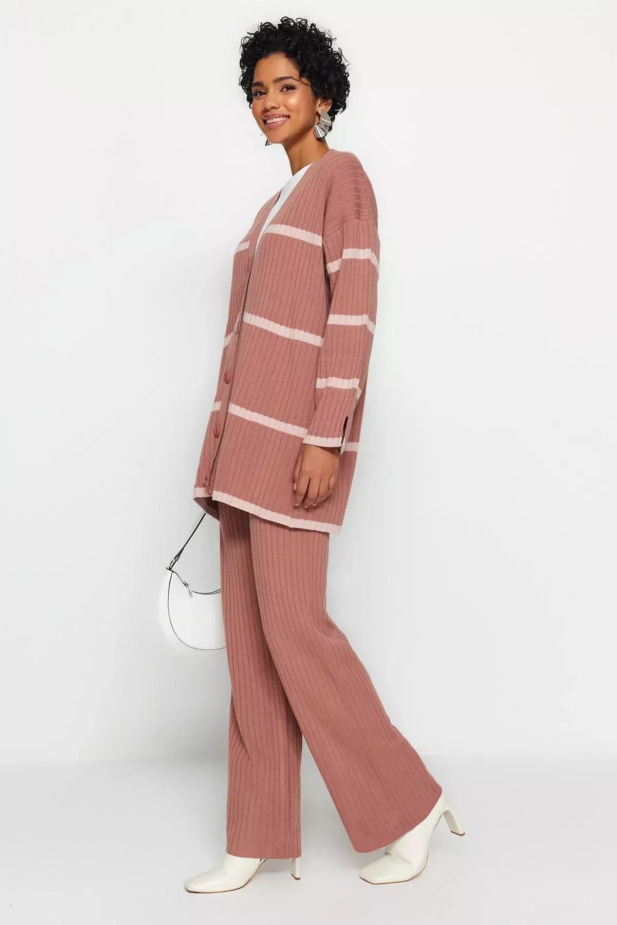 Pink Off-Shoulder Co-Ord Set, , large image number 1