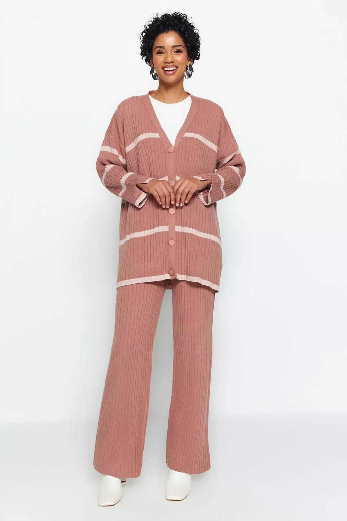 Pink Off-Shoulder Co-Ord Set, , large image number 2