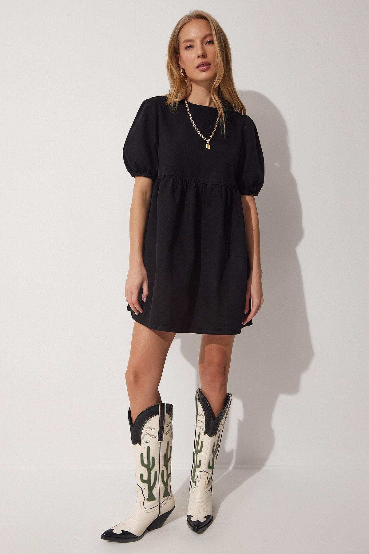 Black Skater Dress, , large image number 1