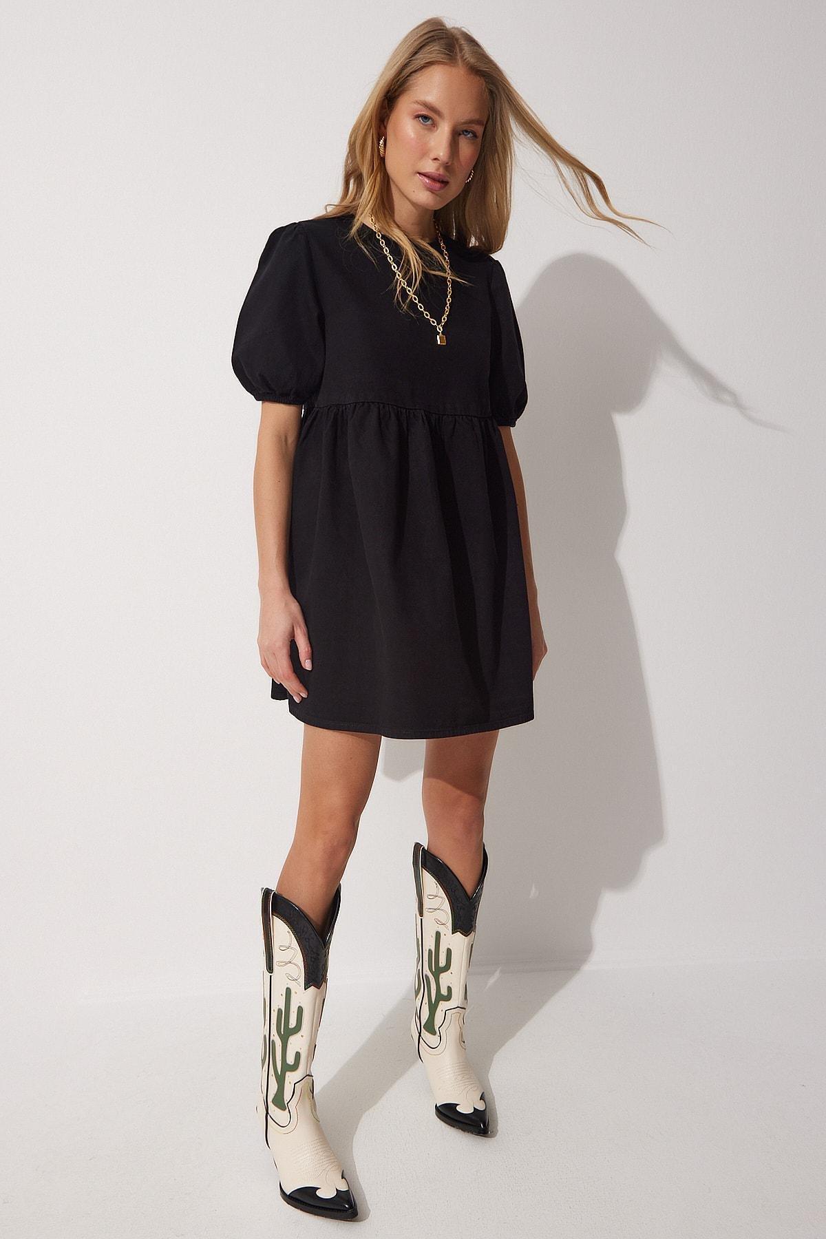 Black Skater Dress, , large image number 4
