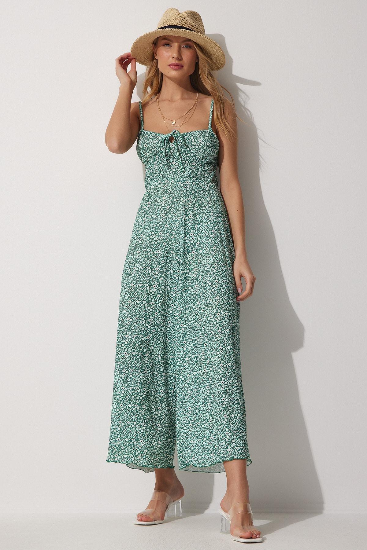 Green Fitted Jumpsuit, , large image number 3