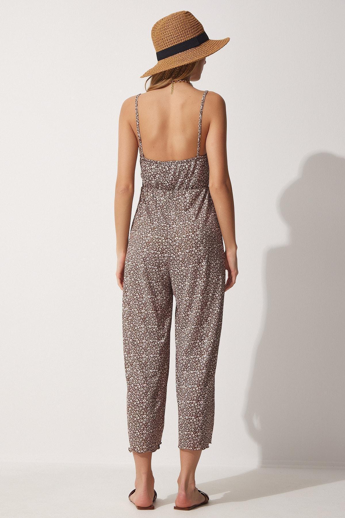 Khaki Fitted Jumpsuit, , large image number 3
