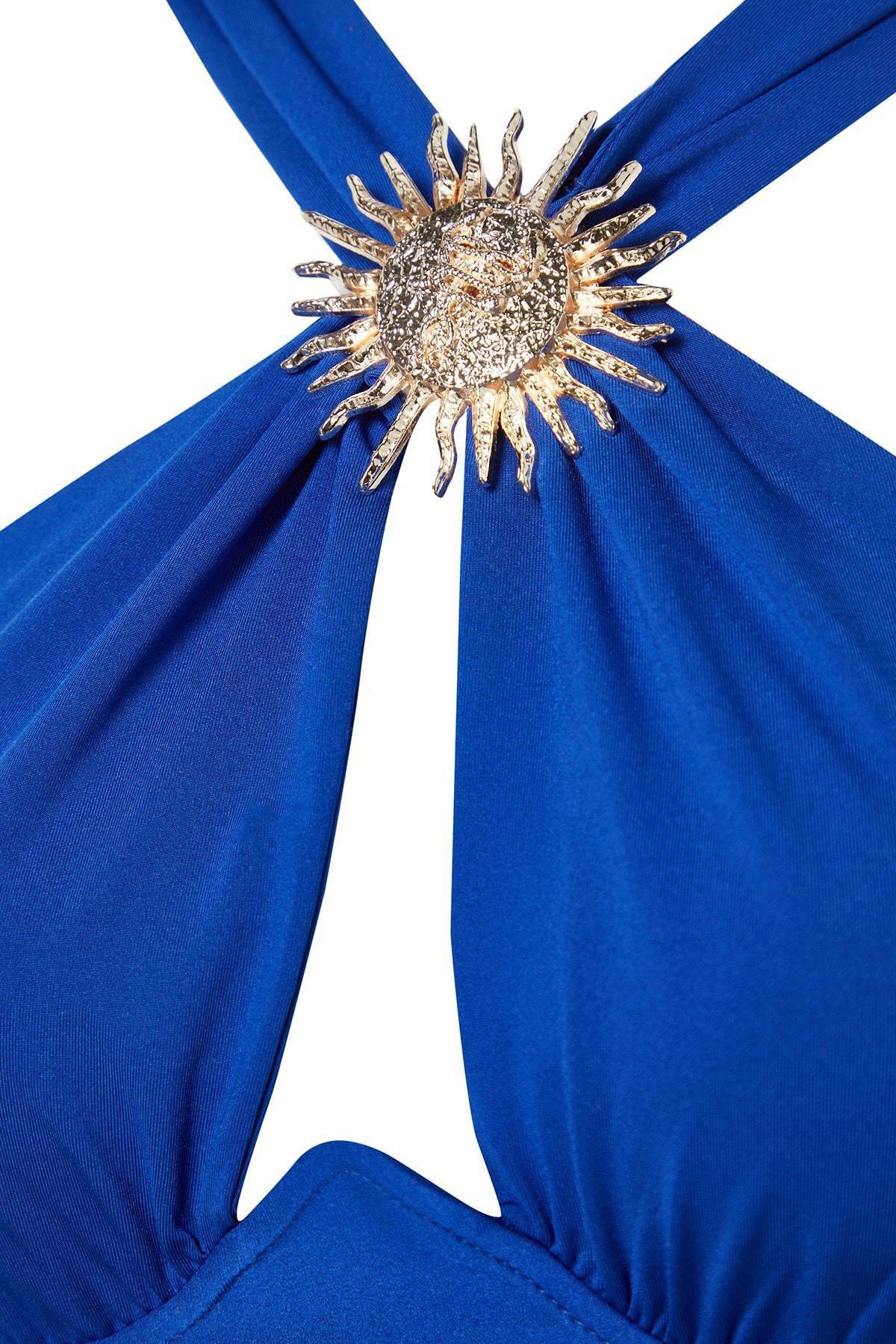Asymmetric Party Midi Dress, , large image number 3