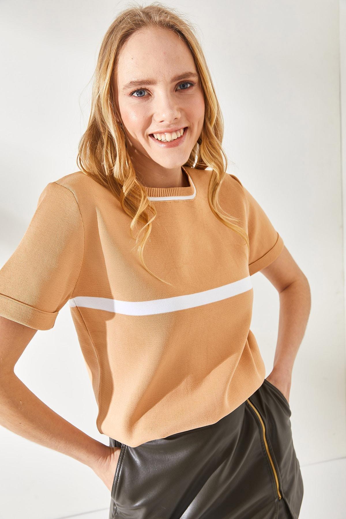 Beige Basic Shirt, Beige, large image number 3
