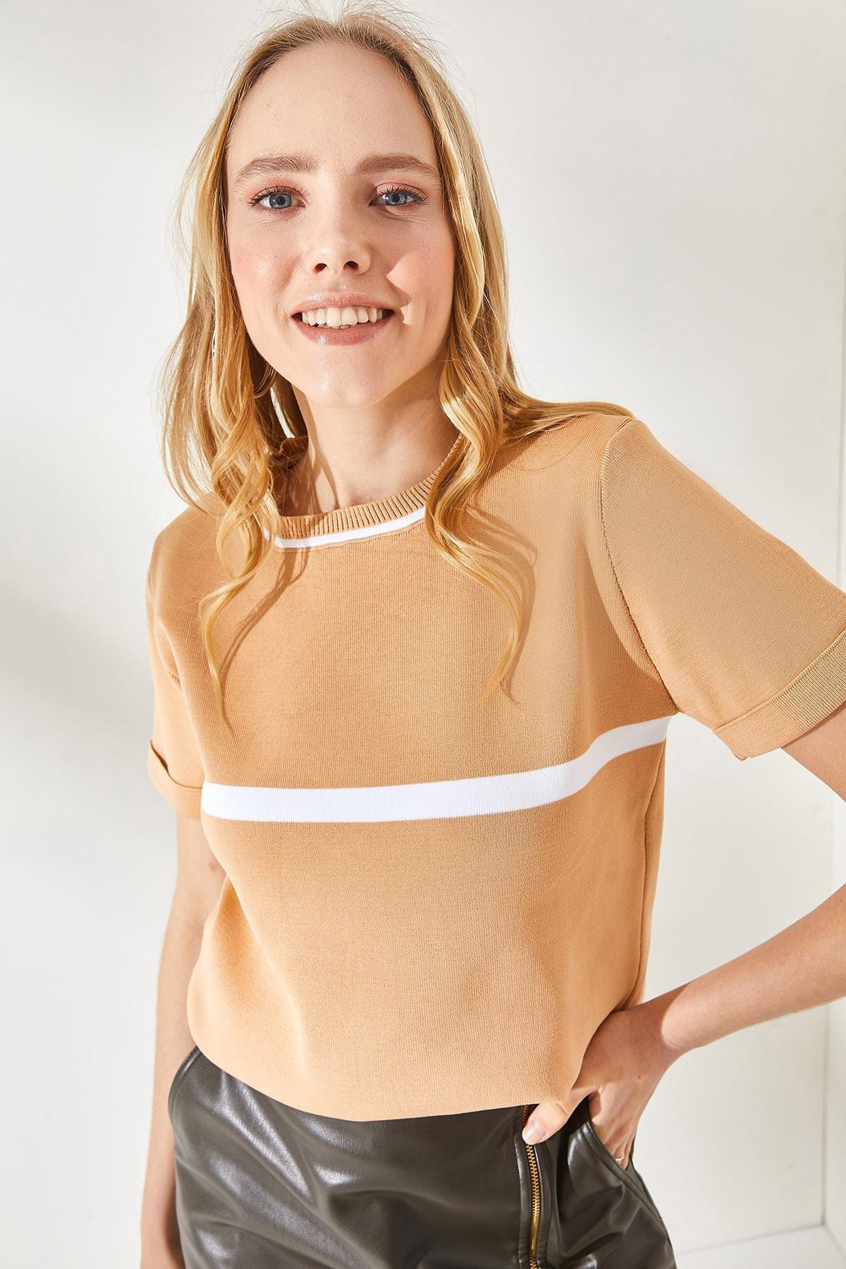 Beige Basic Shirt, Beige, large image number 4