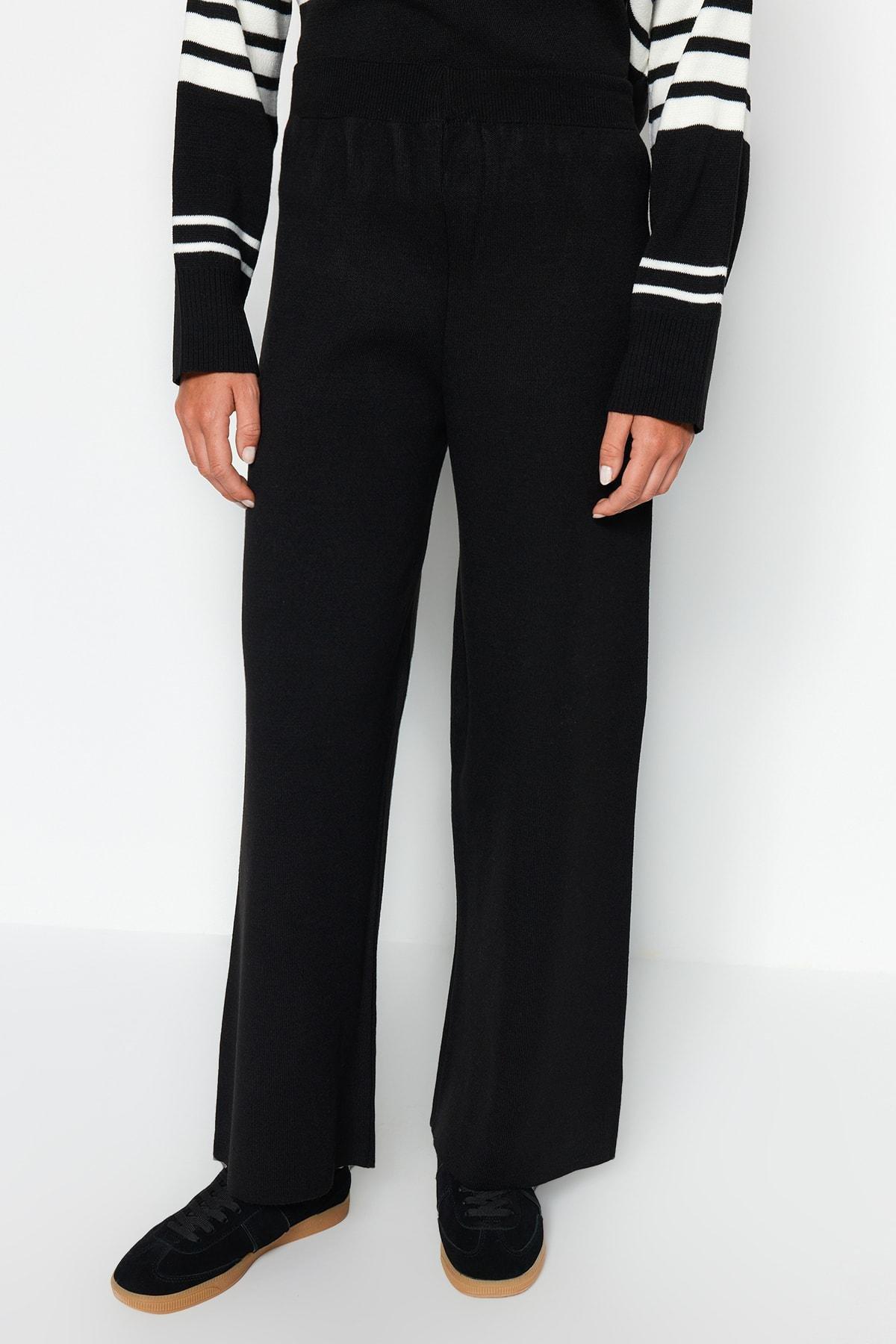 Black Oversize Off-Shoulder Co-Ord Set, , large image number 4
