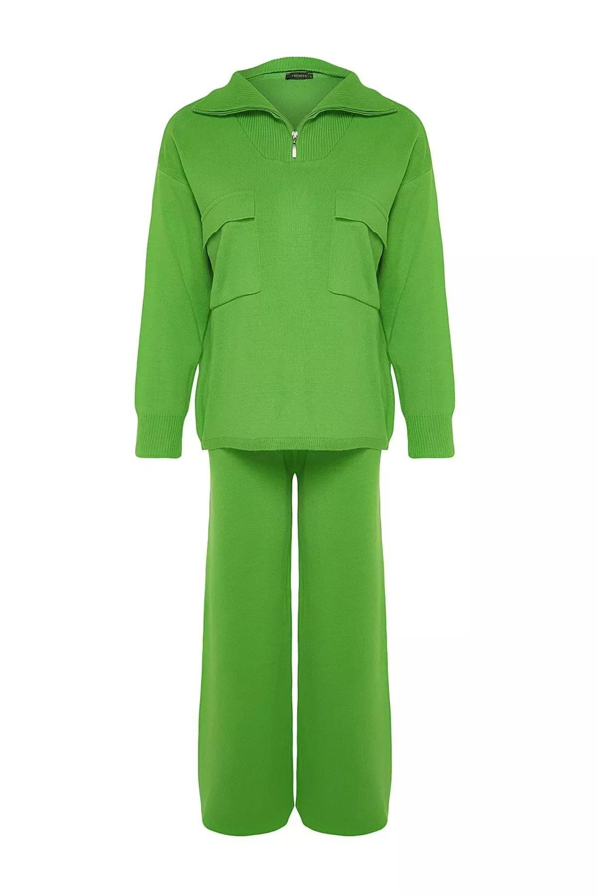 Green Oversized Co-Ord Set, Green, large image number 4