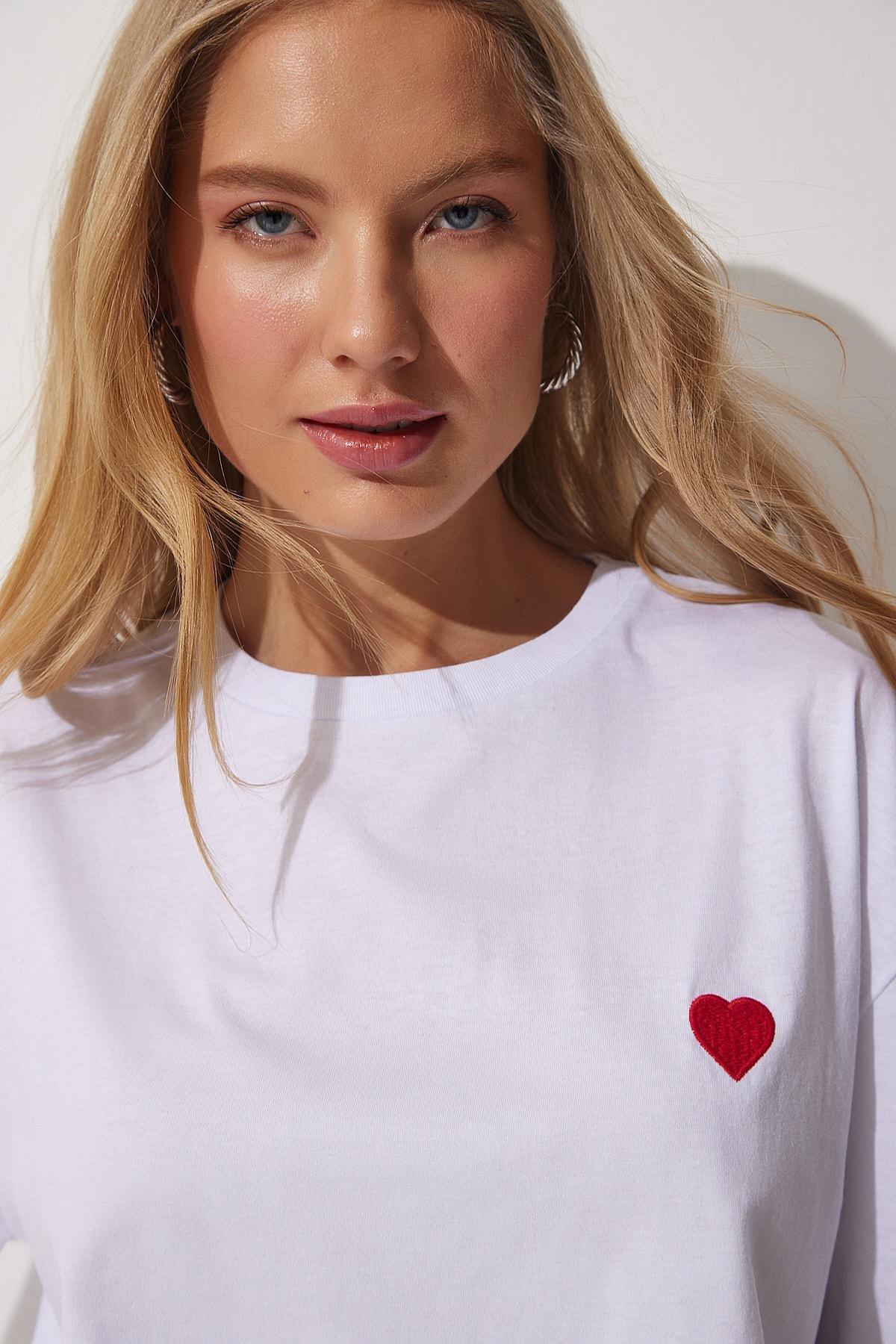 White Oversize T-Shirt, , large image number 2