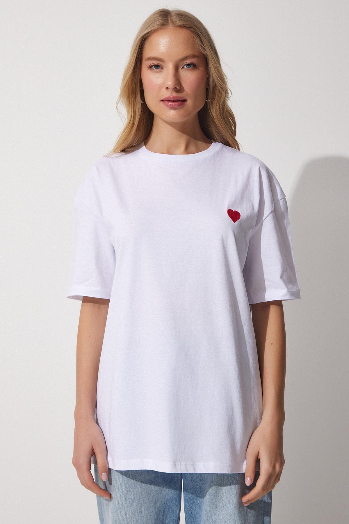White Oversize T-Shirt, , large image number 3