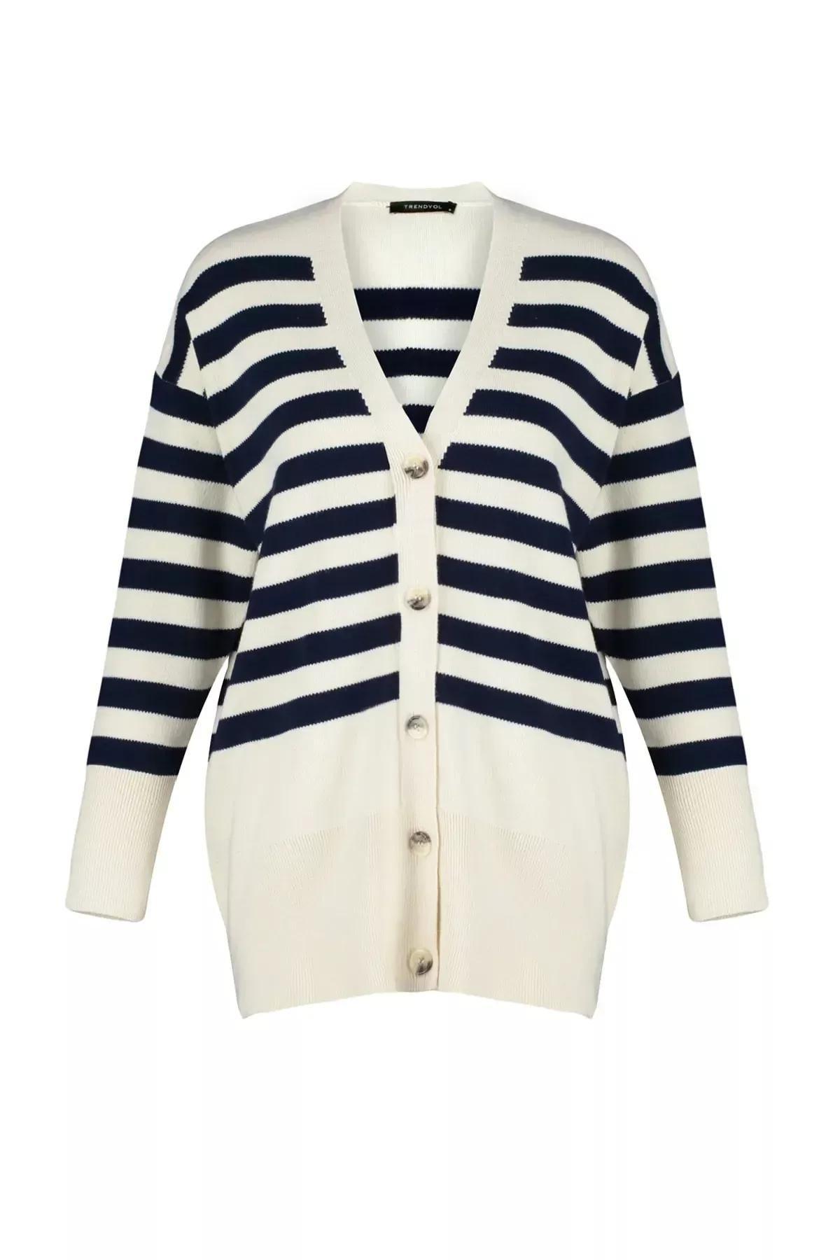 Beige Relaxed Cardigan, Rock, large image number 4