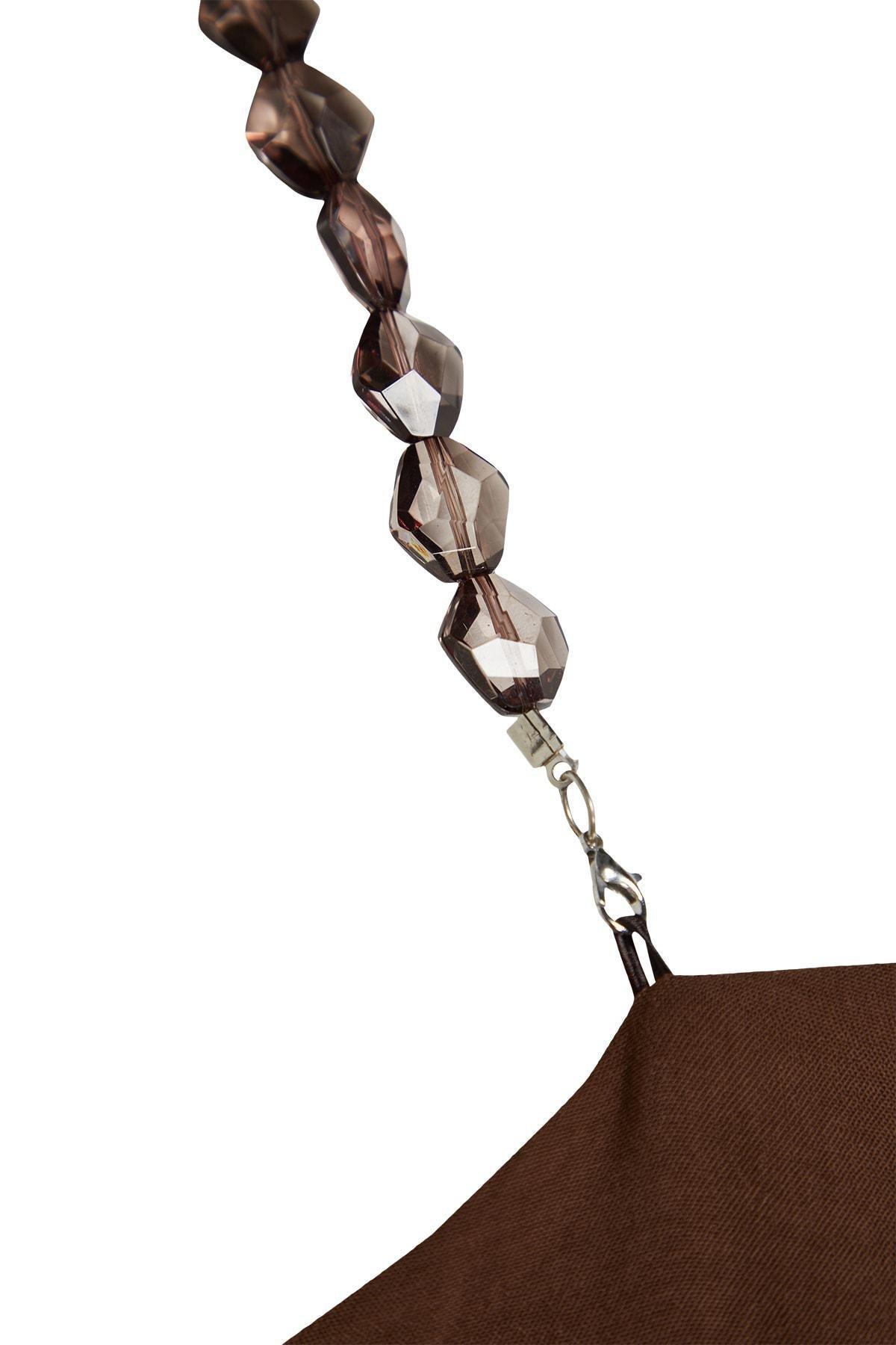 Brown One-Shoulder Jumpsuit, , large image number 2