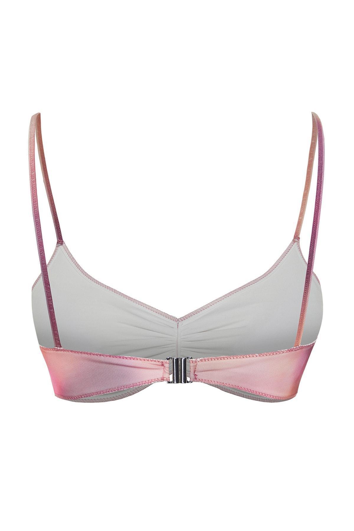 Multicolour Colour Gradient Bikini Top, C101_582, large image number 7