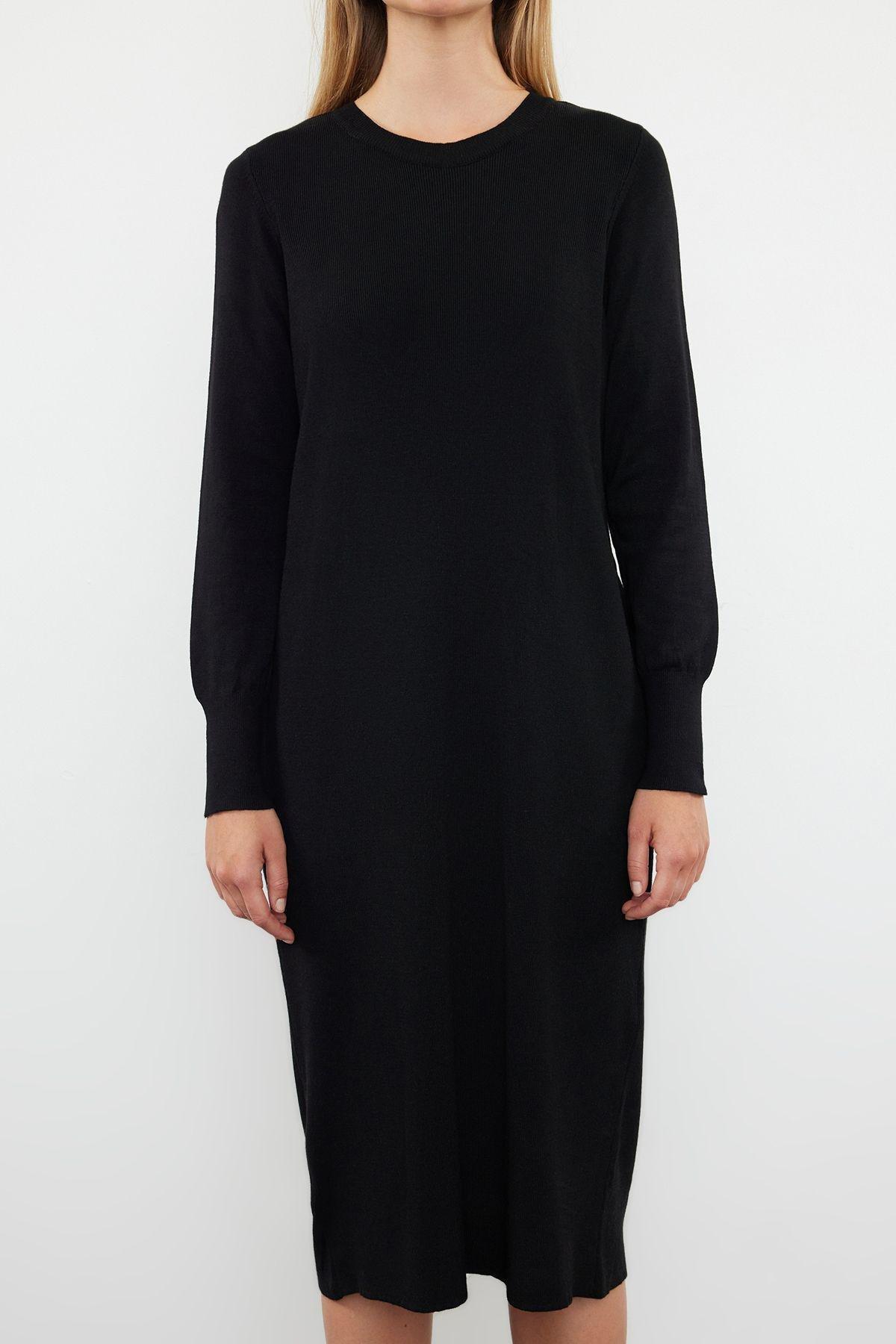 Maxi Plain Sweater Dress, , large image number 2