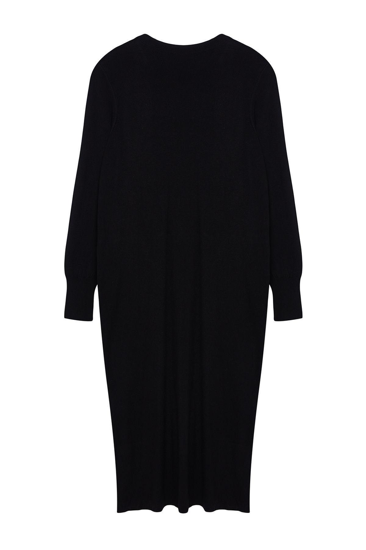 Maxi Plain Sweater Dress, , large image number 5