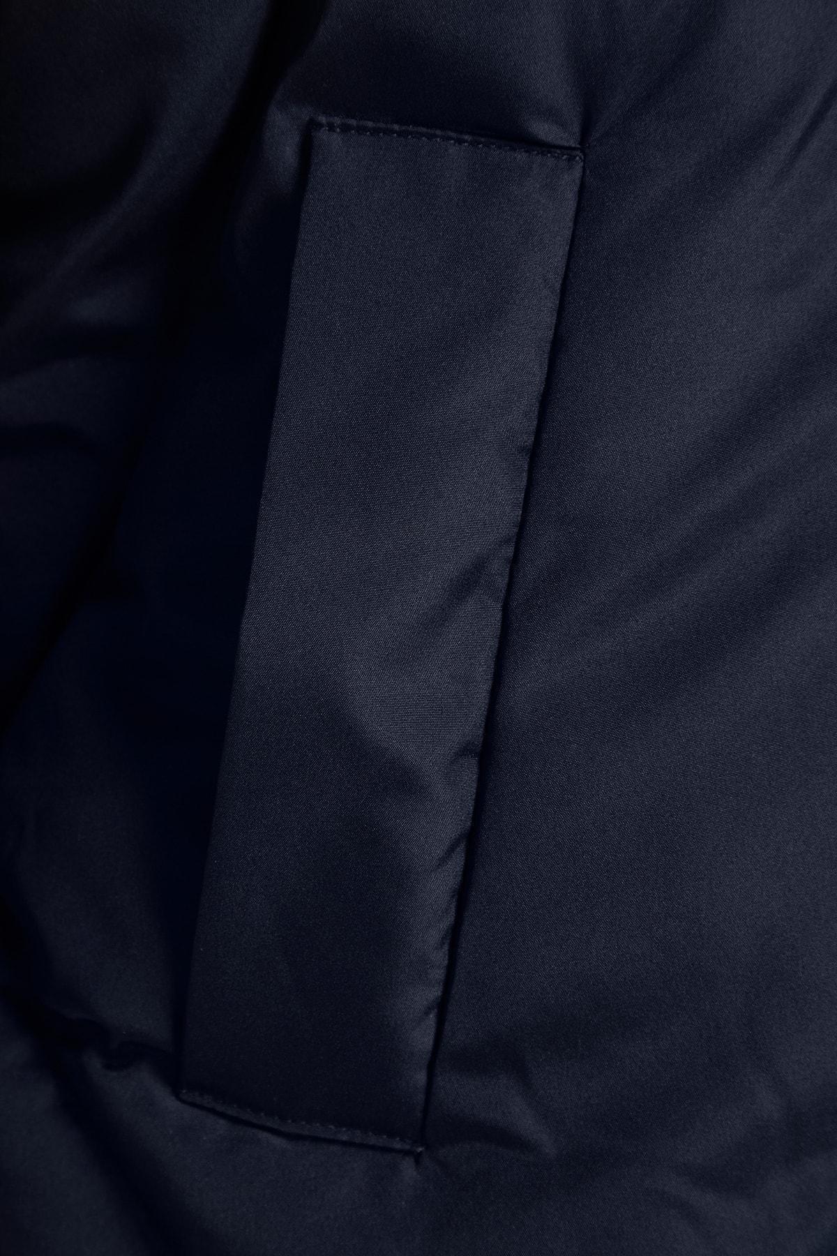 Navy Puffer Jacket, , large image number 6