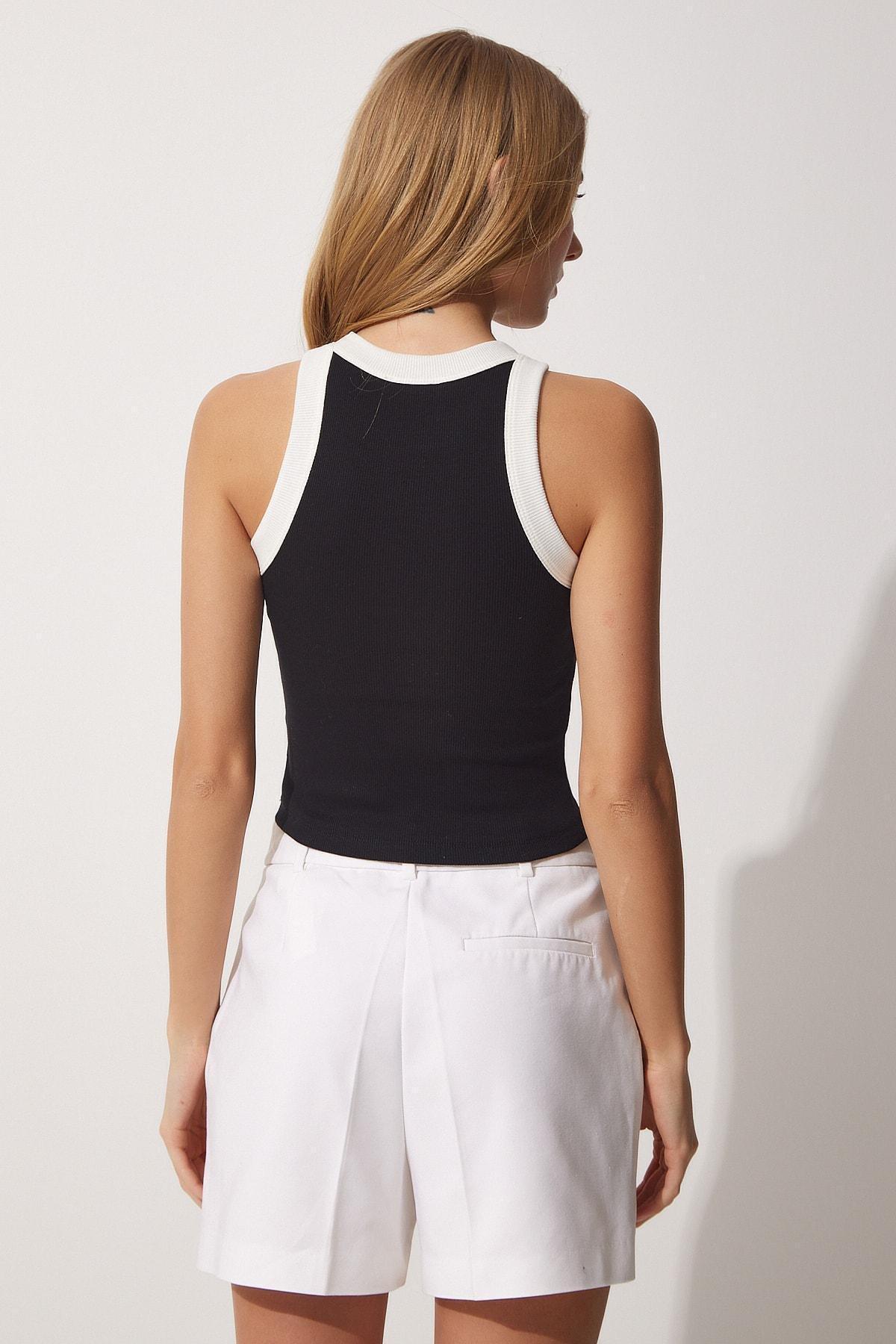 Black Bodycon Blouse, , large image number 4