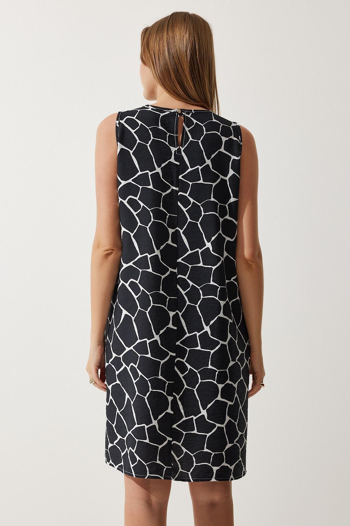Animal Print A-Line Midi Dress, , large image number 3