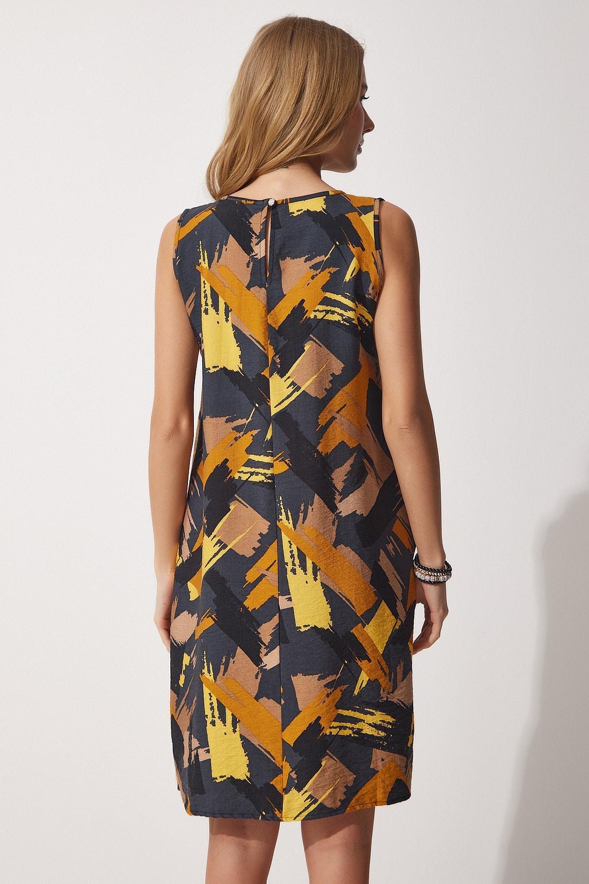 multicolour Shift Dress, , large image number 3