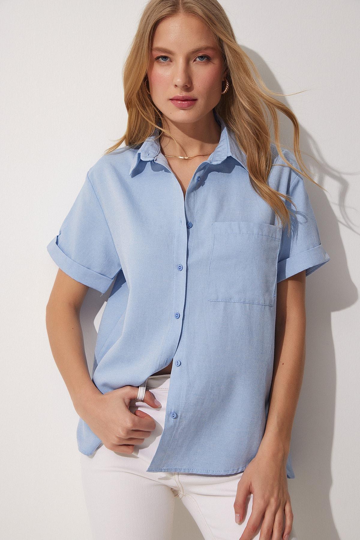 Blue Basic Shirt, , large image number 0