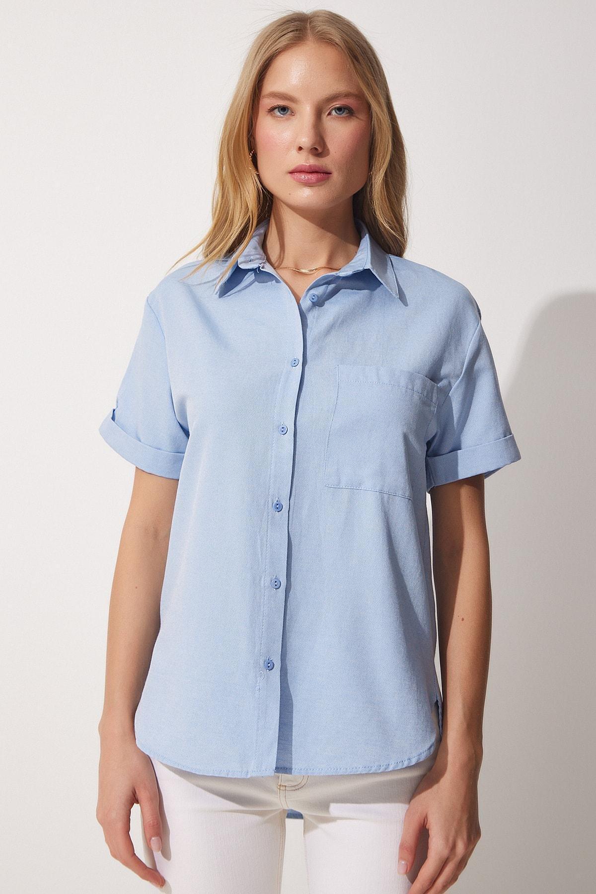 Blue Basic Shirt, , large image number 2