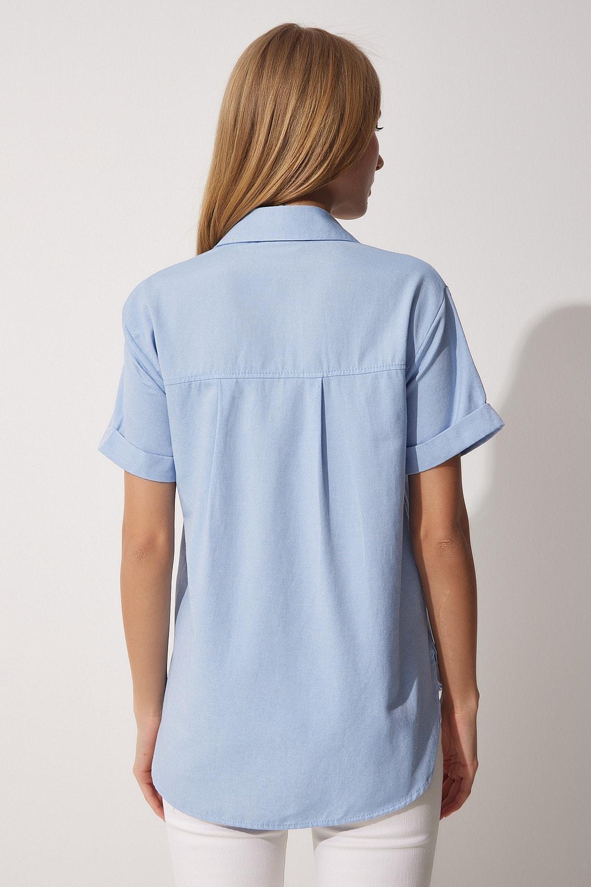 Blue Basic Shirt, , large image number 3